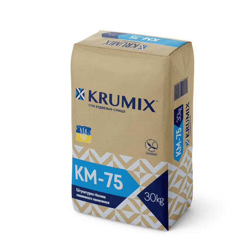 Штукатурка машинна крумікс 75