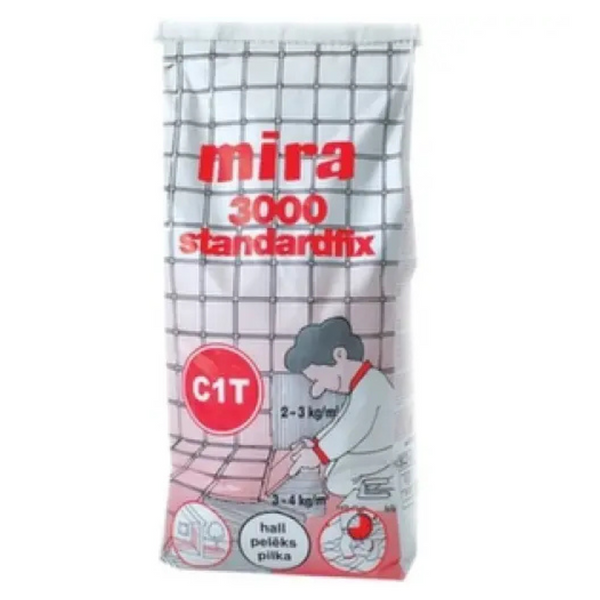 Клей для плитки Mira 3000 Standartfix 25 кг &ndash; Івано-Франківськ